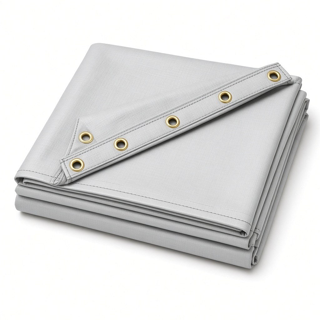 Medium-Duty Vinyl Tarp (Gray)