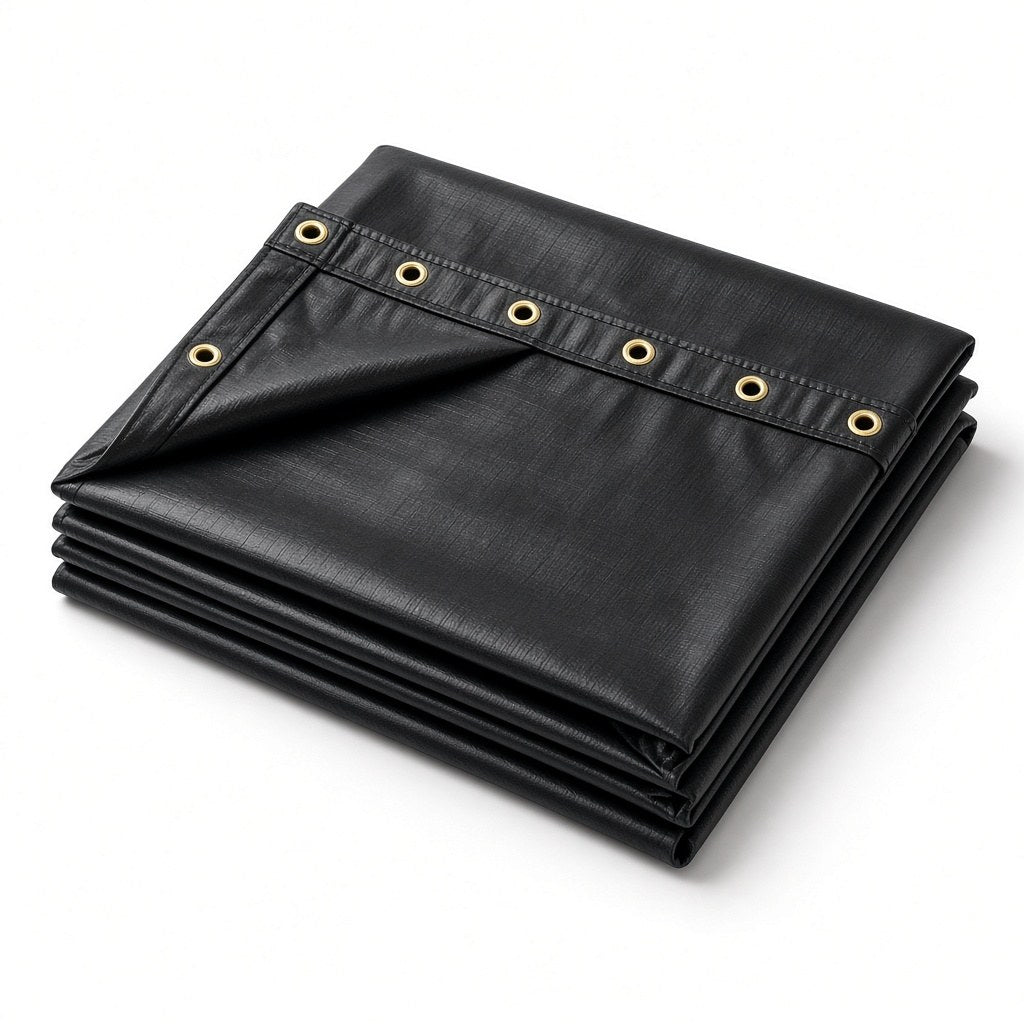 Heavy-Duty Vinyl Tarp (Black)