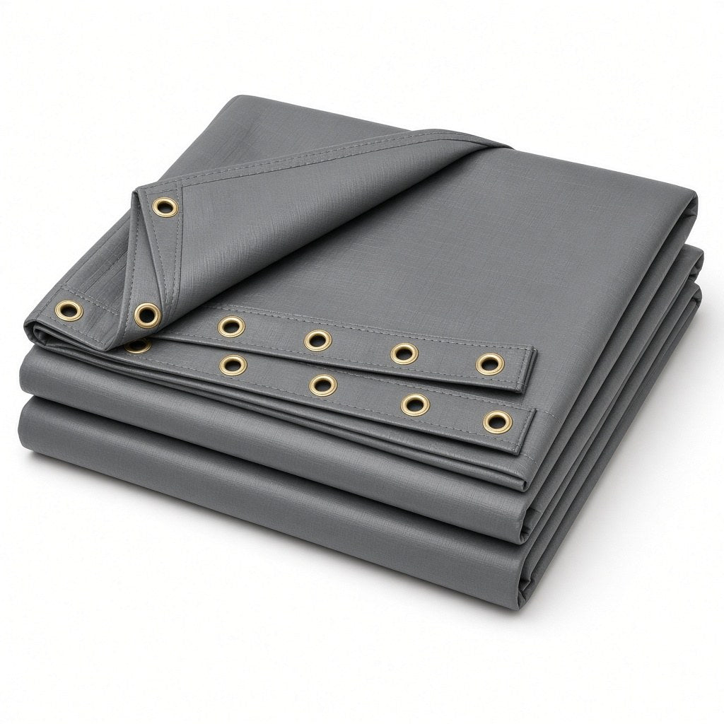 Heavy-Duty Vinyl Tarp (Gray)