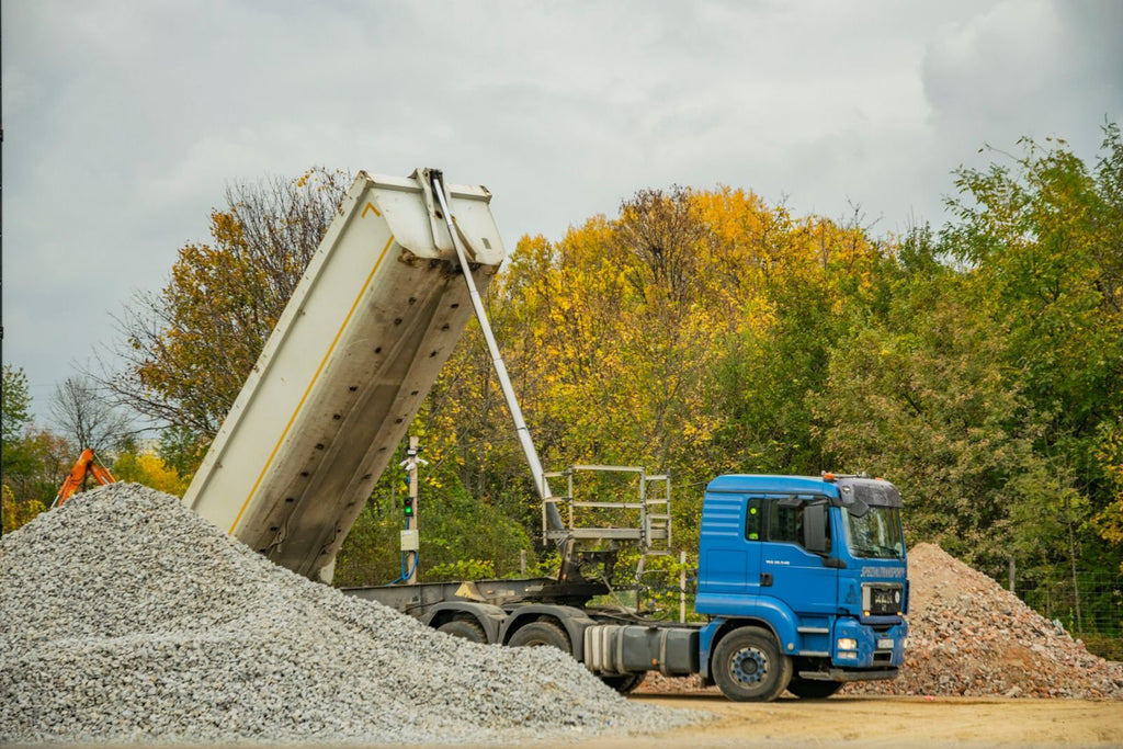 Mesh Dump Truck Tarp (Black)