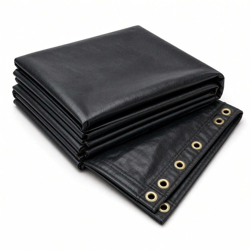 Heavy-Duty Vinyl Tarp (Black)